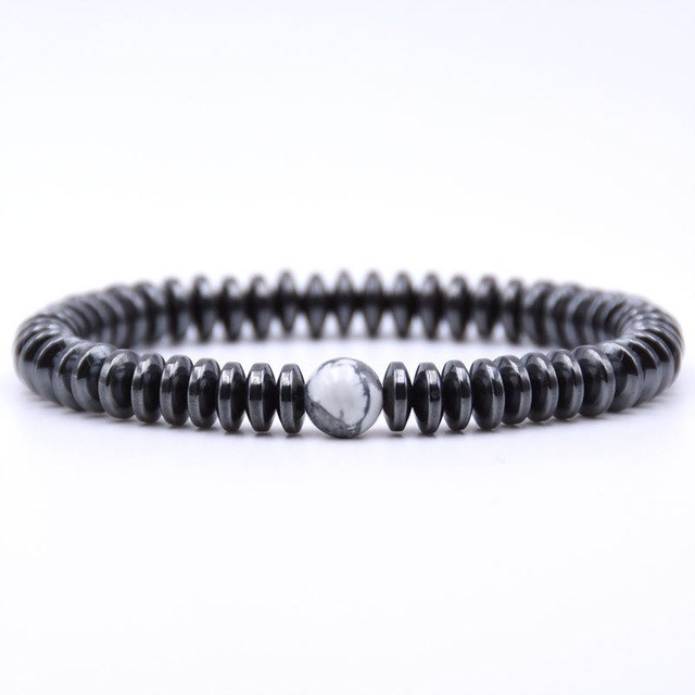 Naked Deluxe - Hematite x Howlite